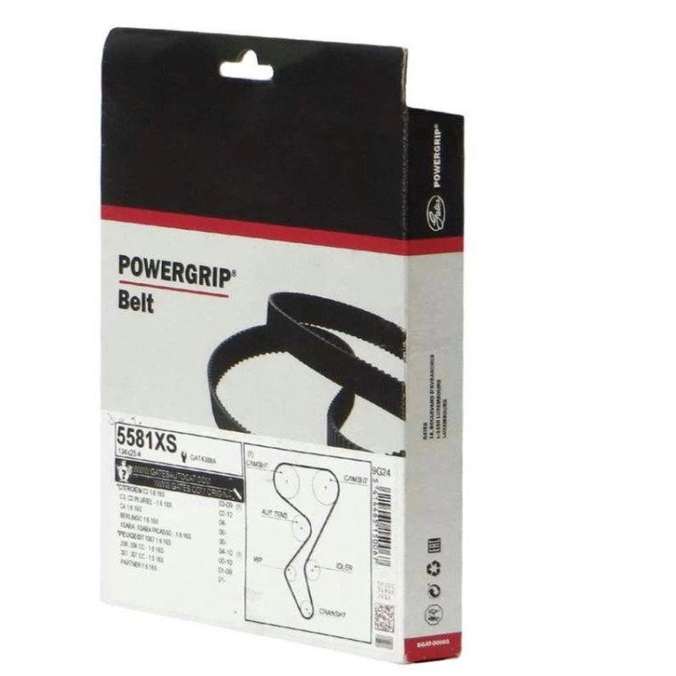 تسمه تایم پاور گریپ مدل 134 دندانه مناسب برای پژو 207 206 اچ سی کراس