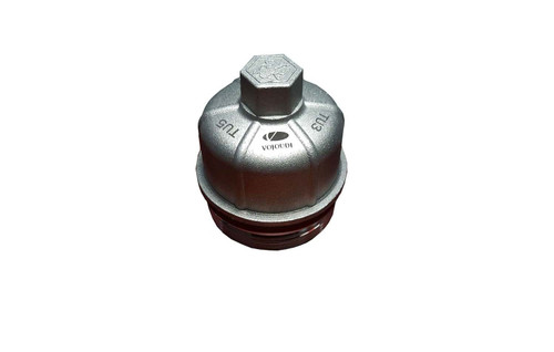 در پوش فیلتر روغن آلومینیومی وجودی مدل 3784مناسب برای اچ سی کراس - پرشیا TU5 - رانا - 206 - 207 - 405 SLX