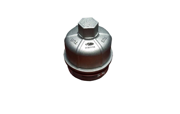 در پوش فیلتر روغن آلومینیومی وجودی مدل 3784مناسب برای اچ سی کراس - پرشیا TU5 - رانا - 206 - 207 - 405 SLX