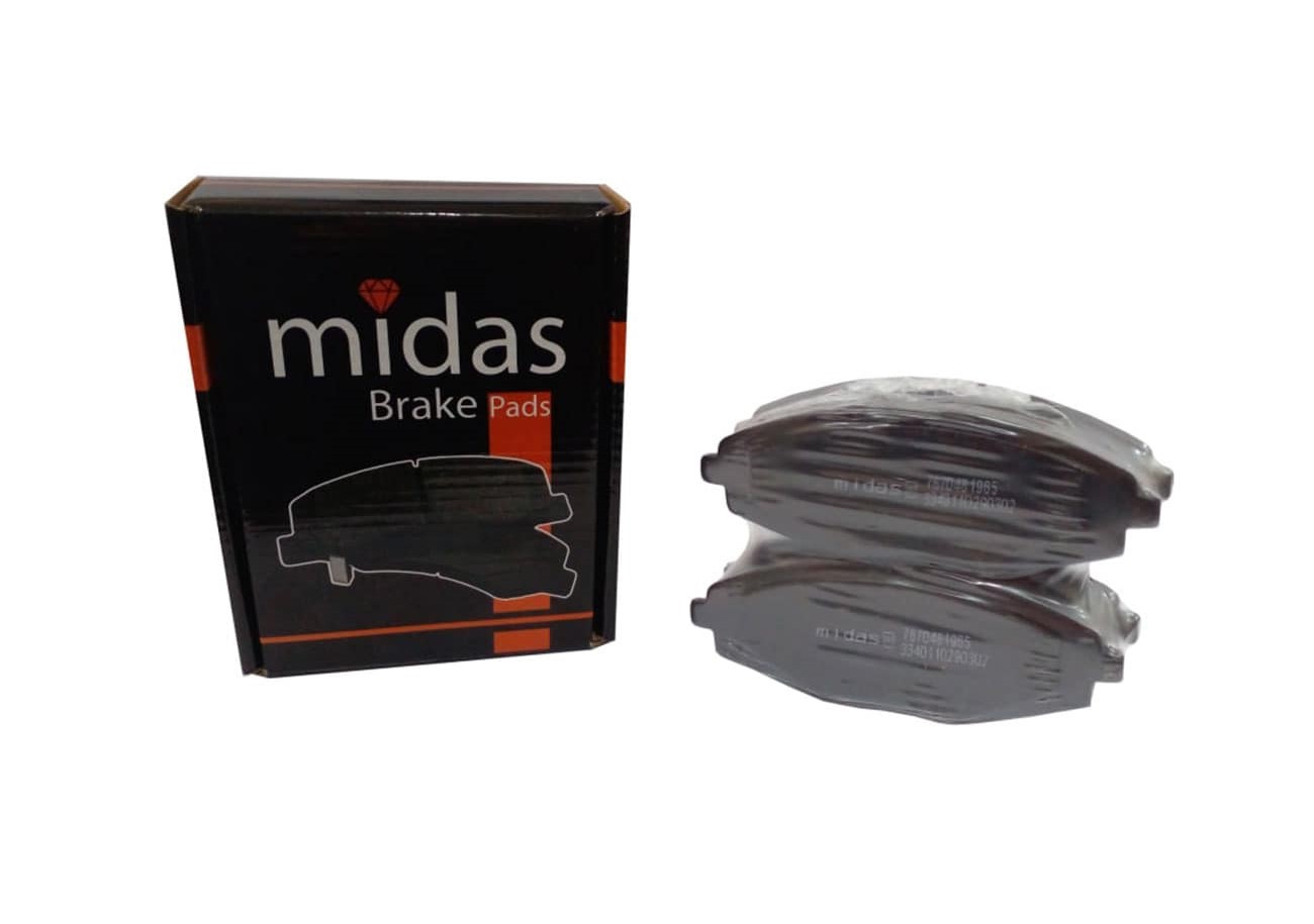 لنت ترمز جلو میداس مدل 4163 مناسب برای ام وی ام 110 - دوو ماتیز